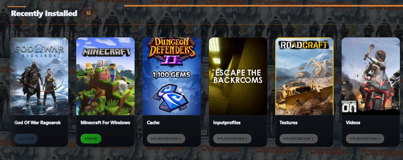 Games after being added to the Killer Feature library